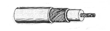 Round wire served shield